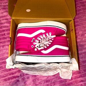 Vans Pink High-Top Sneakers